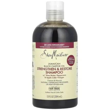 Shea Moisture Jamaican Black Castor Oil Strengthen and Restore Shampoo 384ml